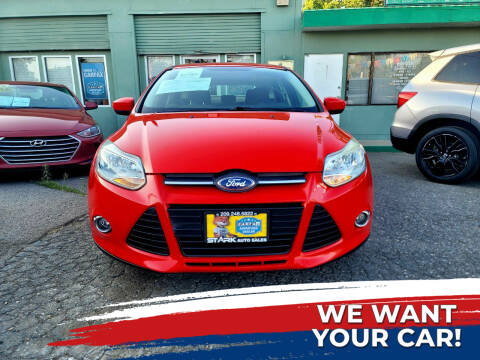 2012 Ford Focus for sale at STARK AUTO SALES INC in Modesto CA