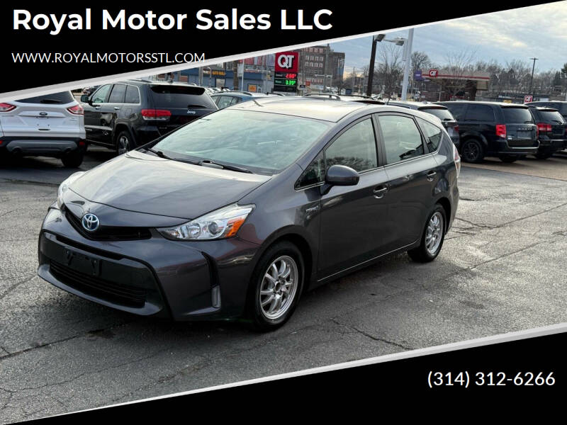 2015 Toyota Prius v for sale at Royal Motor Sales LLC in Saint Louis MO