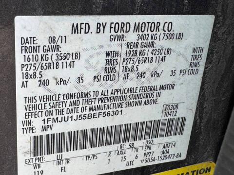 2011 Ford Expedition XLT