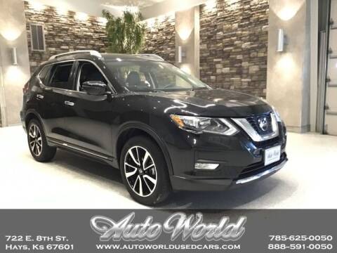 2020 Nissan Rogue for sale at Auto World Used Cars in Hays KS