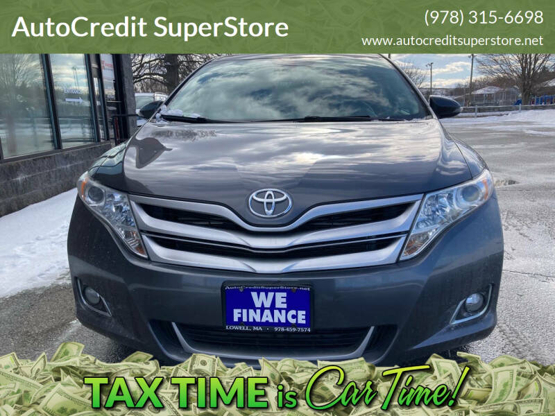 2014 Toyota Venza for sale at AutoCredit SuperStore in Lowell MA