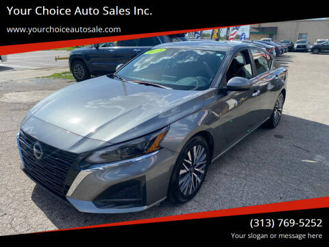 2023 Nissan Altima for sale at Your Choice Auto Sales Inc. in Dearborn MI