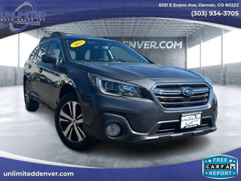 2019 Subaru Outback for sale at Unlimited Auto Sales in Denver CO