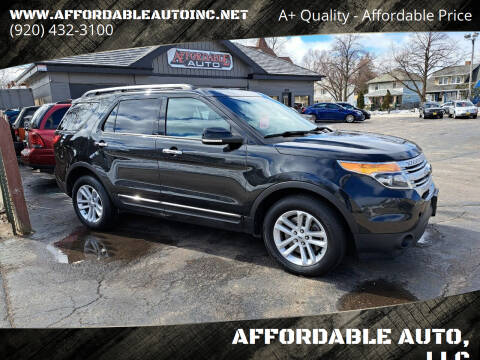 2014 Ford Explorer for sale at AFFORDABLE AUTO, LLC in Green Bay WI