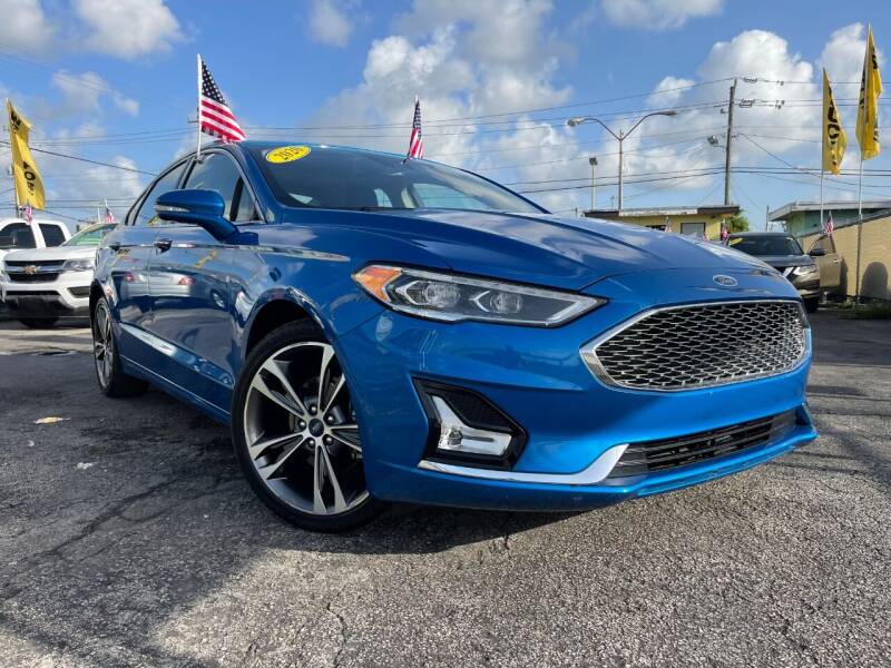 2020 Ford Fusion for sale at MIAMI AUTO LIQUIDATORS in Miami FL