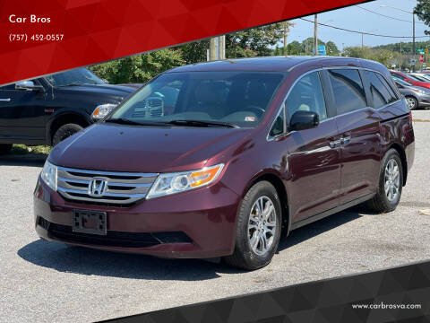 2012 Honda Odyssey for sale at Car Bros in Virginia Beach VA