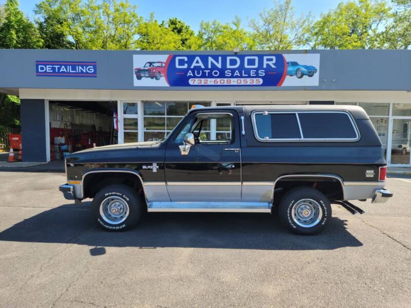 1984 Chevrolet Blazer for sale at CANDOR INC in Toms River NJ