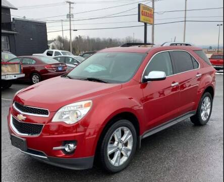 2015 Chevrolet Equinox for sale at Broadway Garage of Columbia County Inc. in Hudson NY