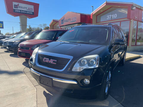 2010 GMC Acadia for sale at Quality Auto Today in Kalamazoo MI