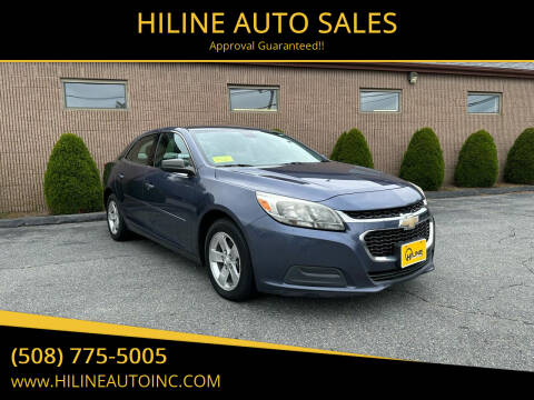 2014 Chevrolet Malibu for sale at HILINE AUTO SALES in Hyannis MA