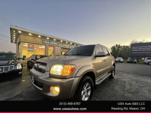 2005 Toyota Sequoia for sale at USA Auto Sales & Services, LLC in Mason OH