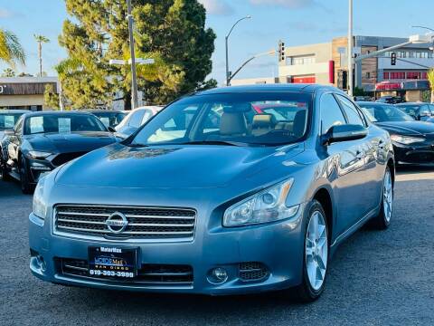 2011 Nissan Maxima for sale at MotorMax in San Diego CA
