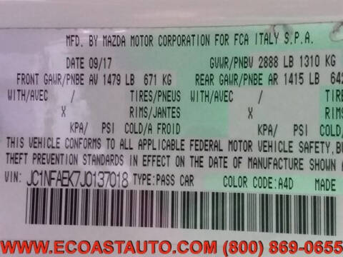 2018 FIAT 124 Spider Classica