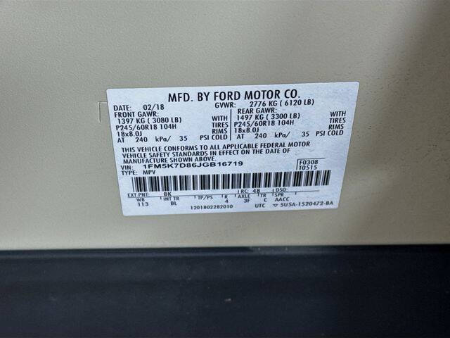 2018 Ford Explorer XLT