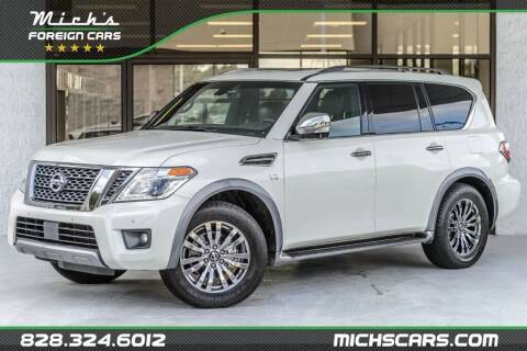 2018 Nissan Armada for sale at Mich's Foreign Cars in Hickory NC