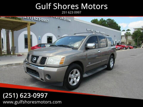 2006 Nissan Armada for sale at Gulf Shores Motors in Gulf Shores AL