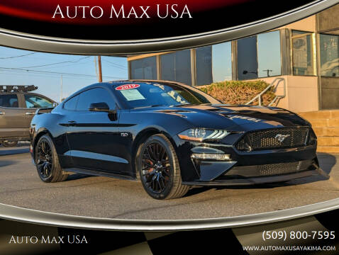 2019 Ford Mustang for sale at Auto Max USA in Yakima WA