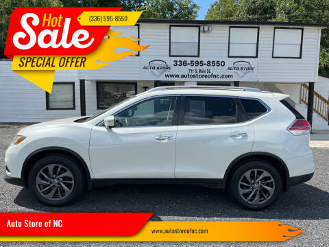 2016 Nissan Rogue for sale at Auto Store of NC - Walnut Cove in Walnut Cove NC