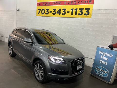 2011 Audi Q7 for sale at Virginia Fine Cars in Chantilly VA