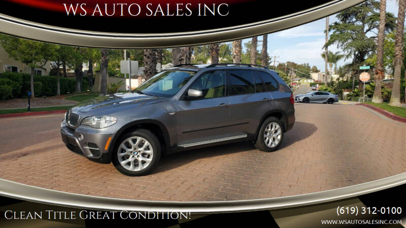 2012 BMW X5 for sale at WS AUTO SALES INC in El Cajon CA