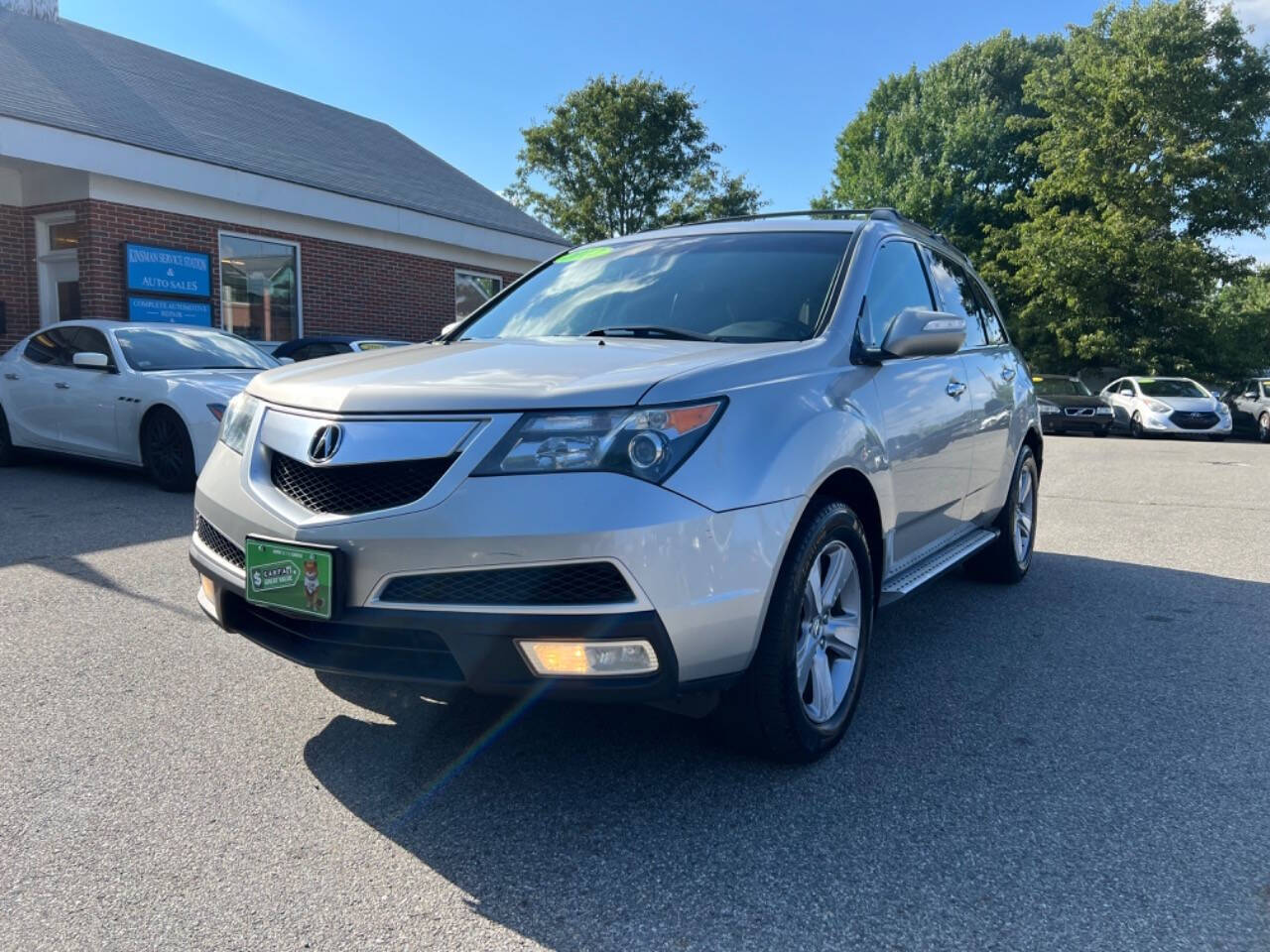 2012 Acura MDX for sale at Kinsman Auto Sales in North Andover, MA