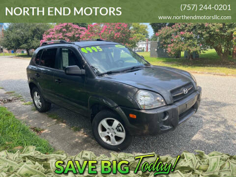 2008 Hyundai Tucson for sale at NORTH END MOTORS in Newport News VA