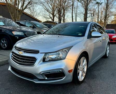 2016 Chevrolet Cruze Limited for sale at Town Auto in Chesapeake VA