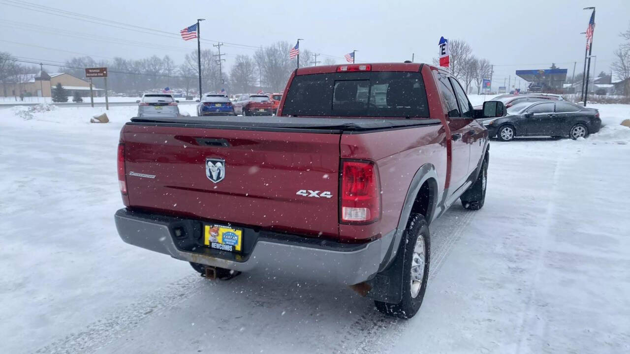 2012 Ram 2500 for sale at Newcombs North Certified Auto Sales in Metamora, MI