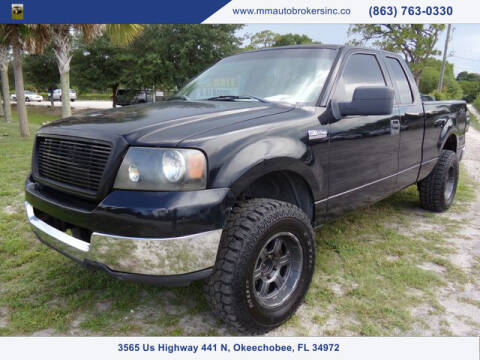 2006 Ford F-150 for sale at M & M AUTO BROKERS INC in Okeechobee FL