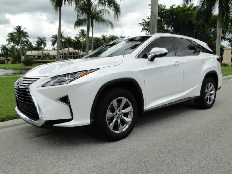 2019 Lexus RX 350L for sale at RIDES OF THE PALM BEACHES INC in Boca Raton FL