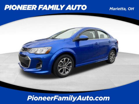 2020 Chevrolet Sonic for sale at Pioneer Family Preowned Autos of WILLIAMSTOWN in Williamstown WV