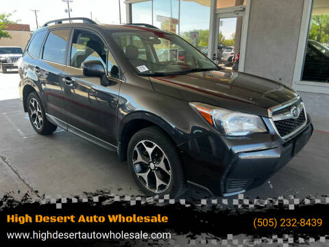 2015 Subaru Forester for sale at High Desert Auto Wholesale in Albuquerque NM