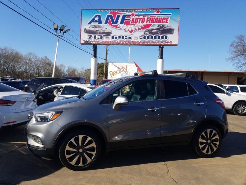 2019 Buick Encore for sale at ANF AUTO FINANCE in Houston TX