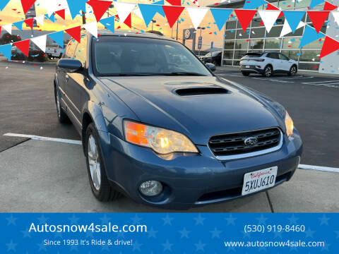 2007 Subaru Outback for sale at Autosnow4sale.com in El Dorado CA