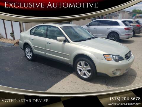 2005 Subaru Outback for sale at Exclusive Automotive in West Chester OH