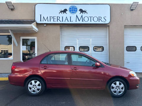 2006 Toyota Corolla for sale at Imperial Motors in Plainville CT