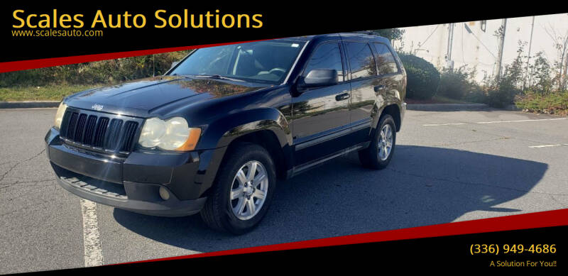 2008 Jeep Grand Cherokee for sale at Scales Auto Solutions in Madison NC