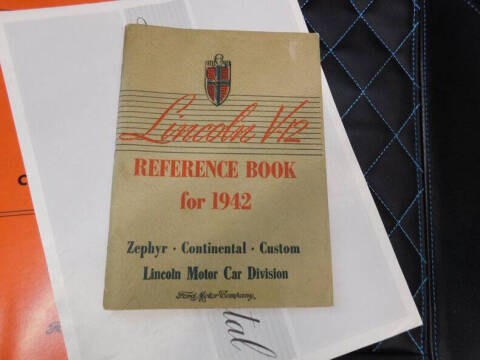 1942 Lincoln Continental