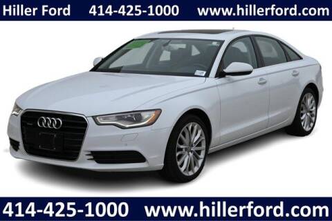 2014 Audi A6 for sale at HILLER FORD INC in Franklin WI