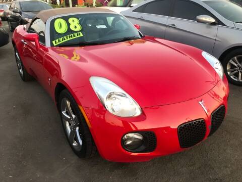 2008 Pontiac Solstice for sale at CAR GENERATION CENTER, INC. in Los Angeles CA
