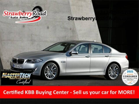 2012 BMW 5 Series for sale at Strawberry Road Auto Sales in Pasadena TX