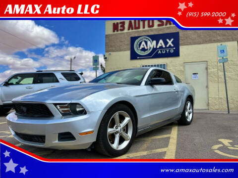 2011 Ford Mustang for sale at AMAX Auto LLC in El Paso TX