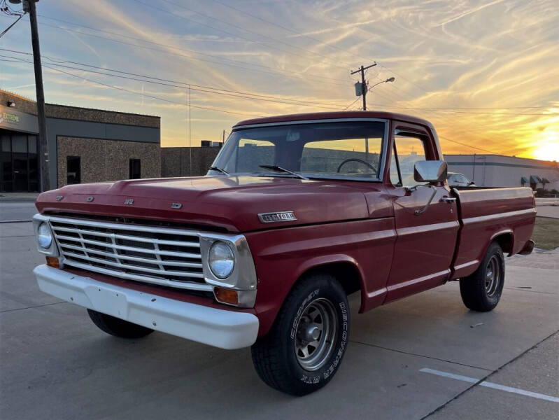 1967 Ford F-100 for sale at Enthusiast Motorcars of Texas in Rowlett TX