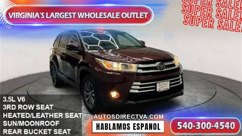 2019 Toyota Highlander SE