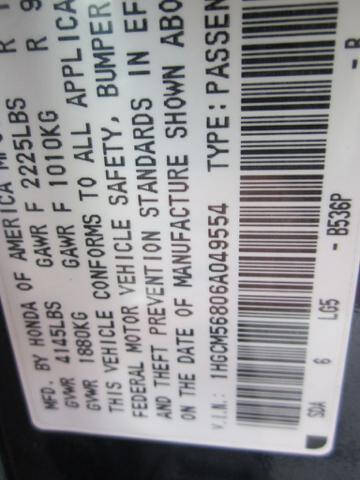 2006 Honda Accord EX w/Leather