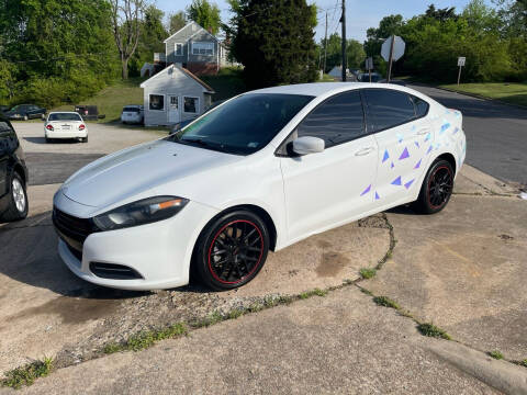 2016 Dodge Dart for sale at Motley's Auto World in Danville VA