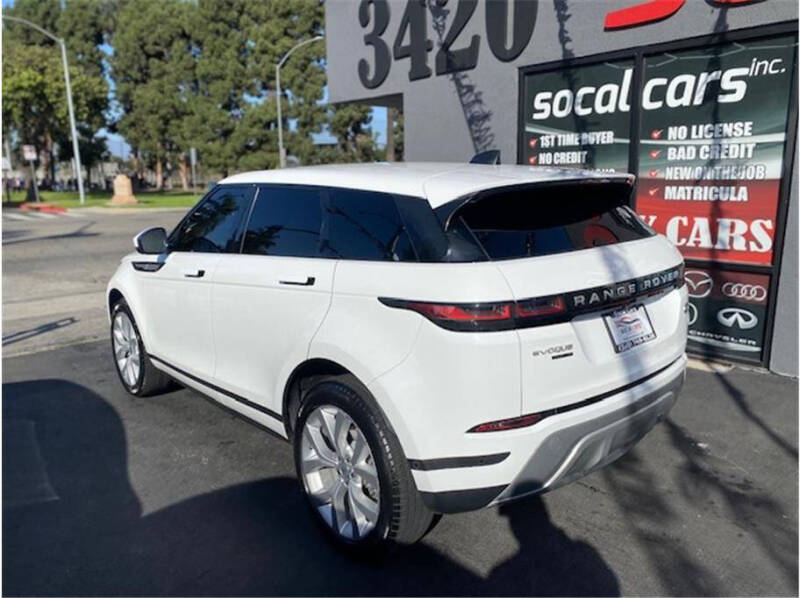 2020 Land Rover Range Rover Evoque SE