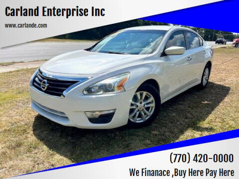 2014 Nissan Altima for sale at Carland Enterprise Inc in Marietta GA