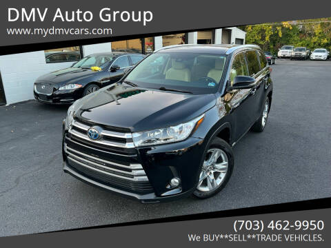 2017 Toyota Highlander Hybrid for sale at DMV Auto Group in Falls Church VA