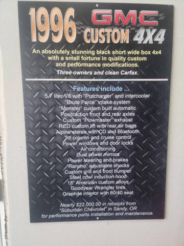 1996 GMC Sierra 1500